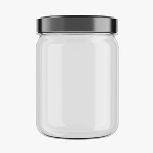 3D Sauce Jar 4