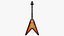 3d gibson flying v