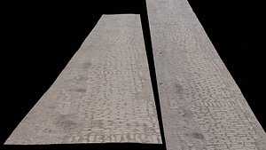 Brick Pavement Texture Scan