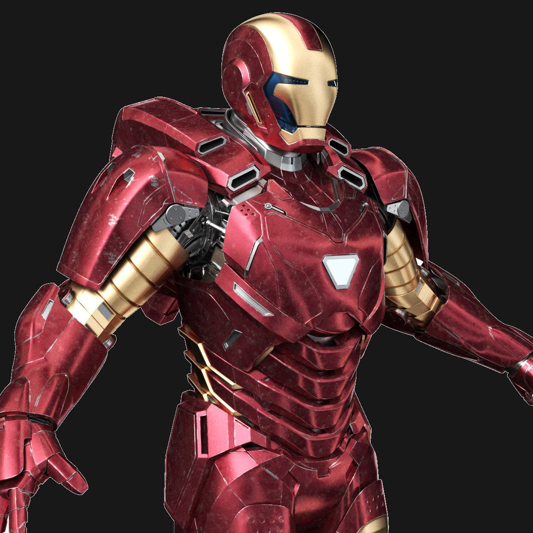 Iron Man 02 3D Model - TurboSquid 1933992