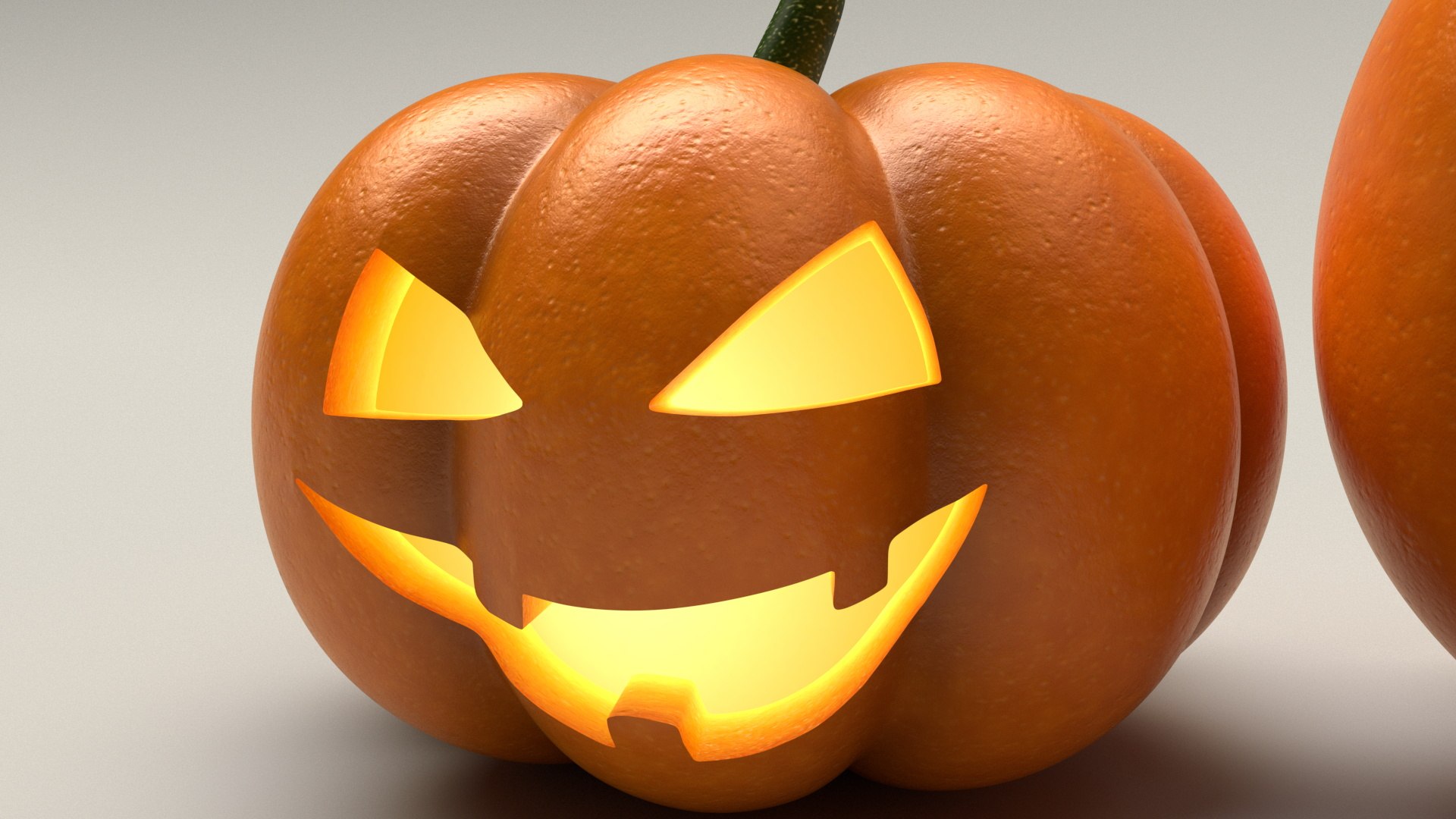 3D Halloween Pumpkins x4 model - TurboSquid 1804894