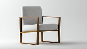 modern chair 3D model