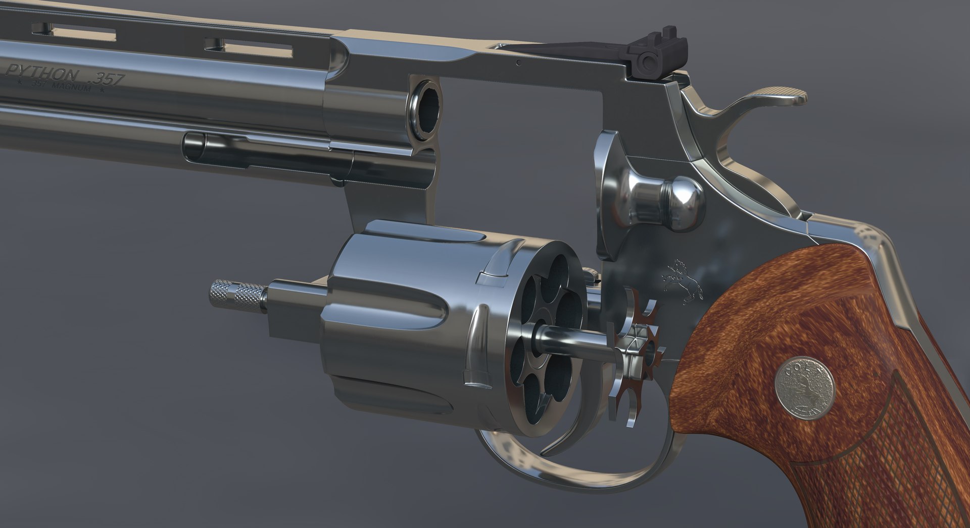 Colt Python 2020 8- 3D Model - TurboSquid 1513134
