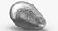 3D avocado hass 03 silver