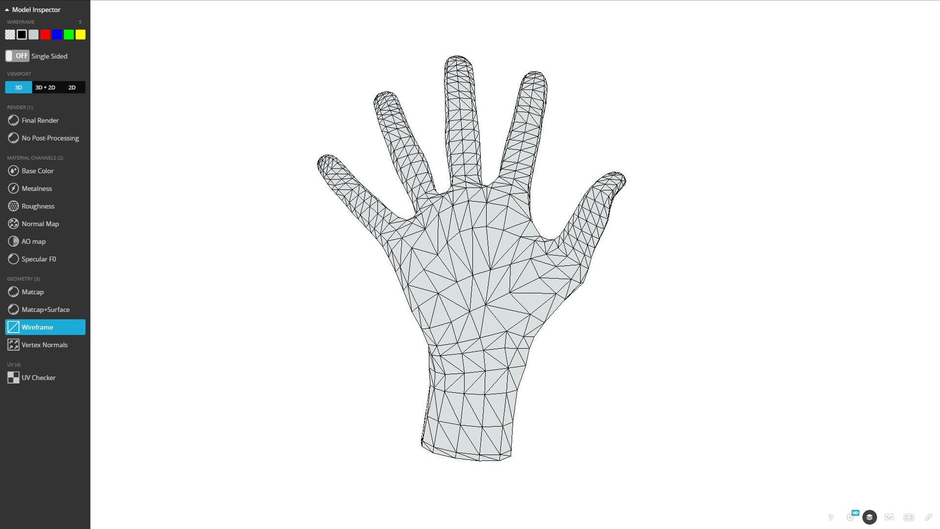Scan Hand 3D Model - TurboSquid 1379311