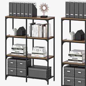IKEA FJALLBO Shelving Unit 100cm 3D model