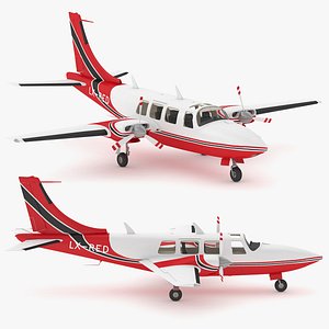 Piper Aerostar 600 3D