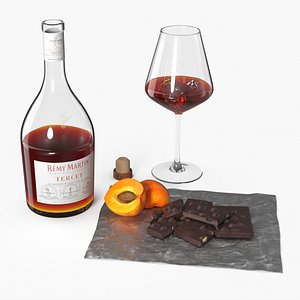 Remy Martin Tercet Cognac with Chocolate and Apricot