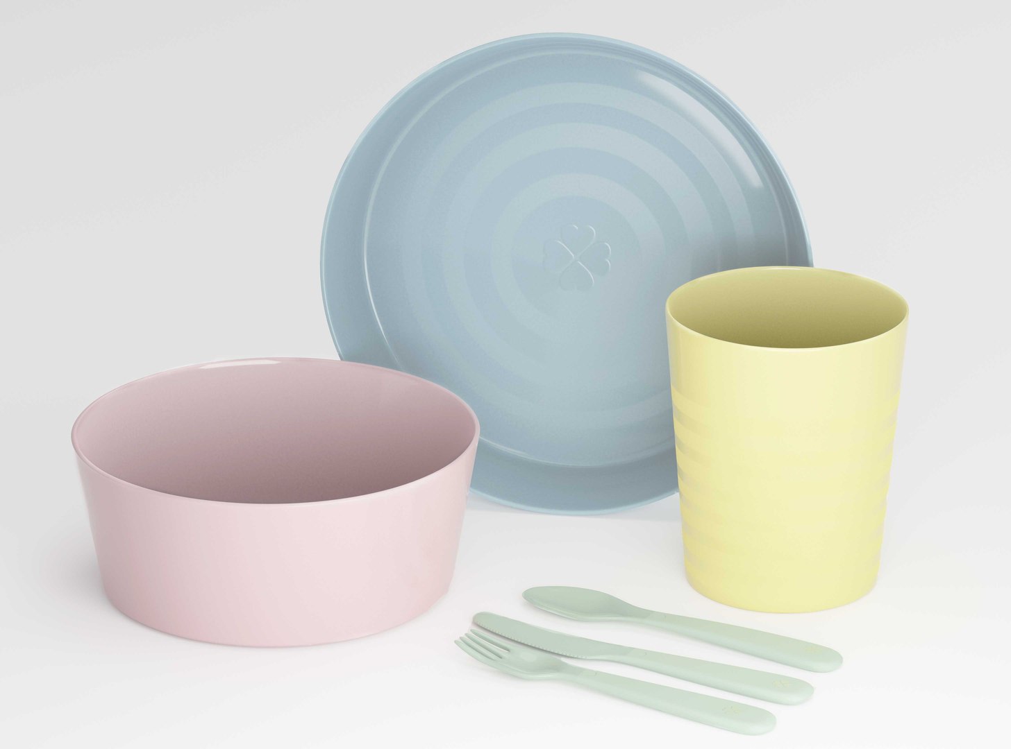 Dishware Children IKEA 3D TurboSquid 2044477