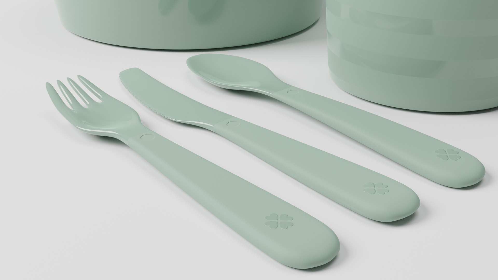 Dishware Children IKEA 3D TurboSquid 2044477