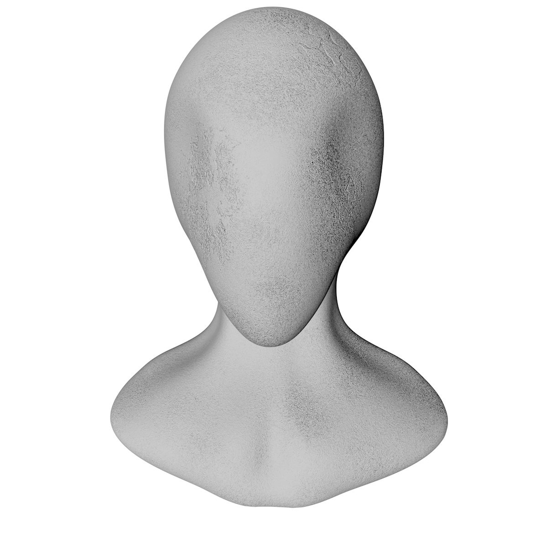 3d Head Dummy Model