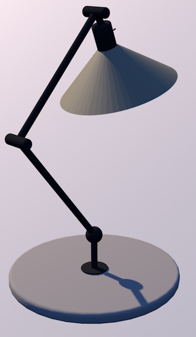 3D Simple Lamp - TurboSquid 1283824