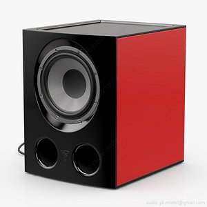 passive focal jmlab sub 3D model