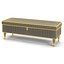 Ikea Stocksund Ljungen Medium Gray Bench PBR