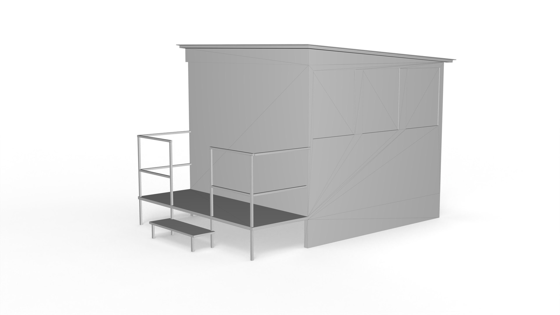 3D Security Booth Model - TurboSquid 2320567