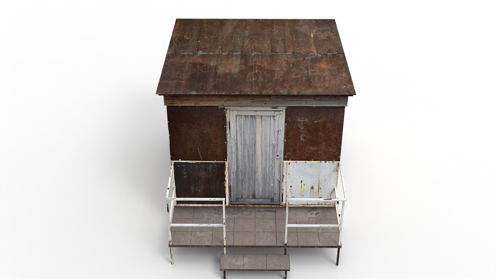 3D Security Booth Model - TurboSquid 2320567