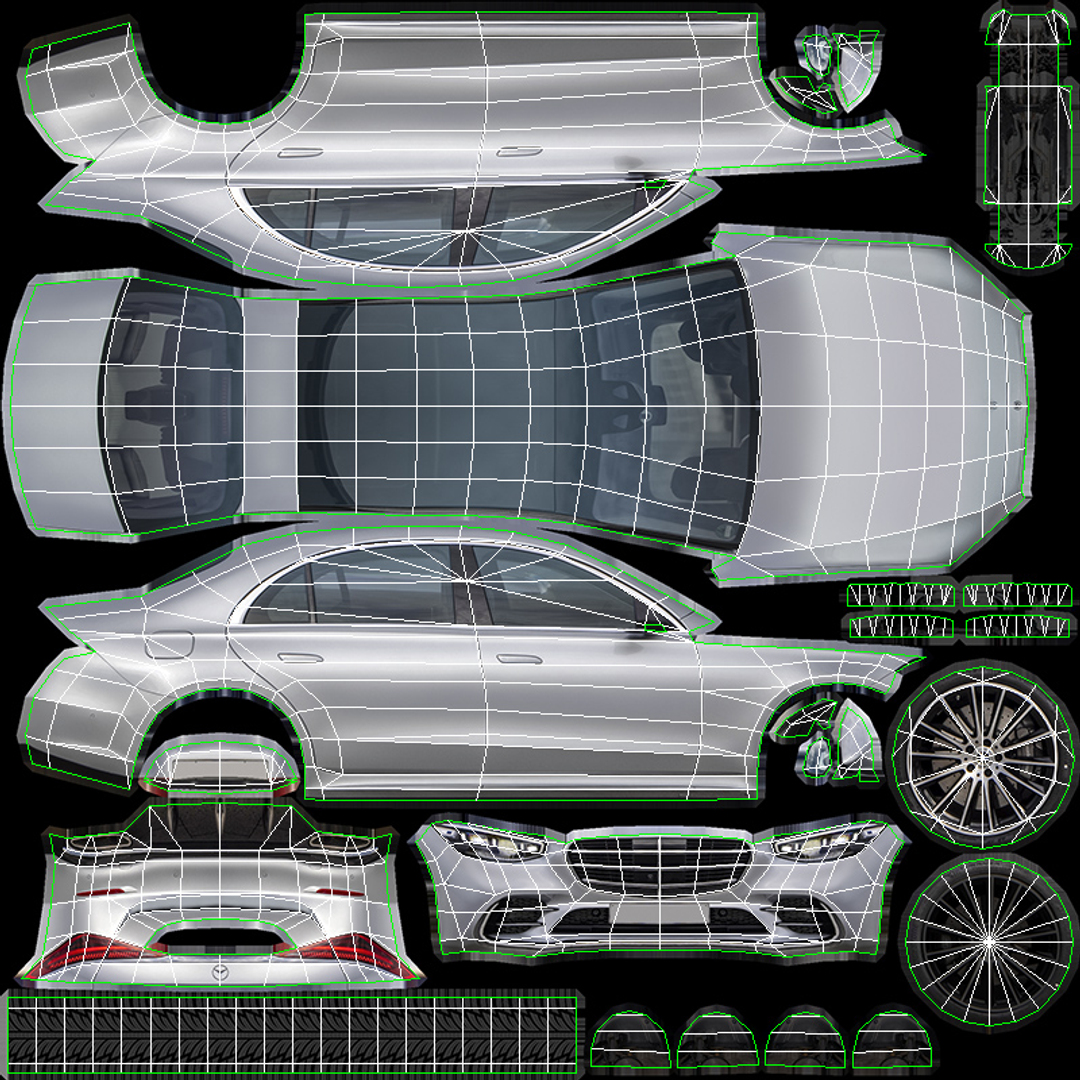 3D model s class w223 - TurboSquid 1680518