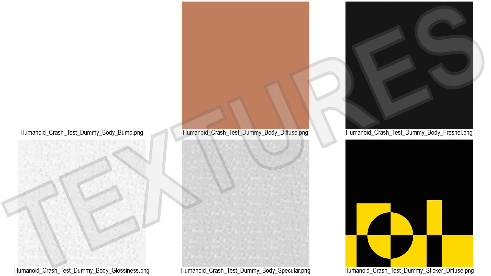 Humanoid Crash Test Dummy Rigged 3D model https://p.turbosquid.com/ts-thumb/7P/rT0SMo/GU/humanoidcrashtestdummyriggedmb3dmodel019/jpg/1722523351/1920x1080/fit_q87/4e4c53a1793af362810c0569d25c130e52d756c4/humanoidcrashtestdummyriggedmb3dmodel019.jpg