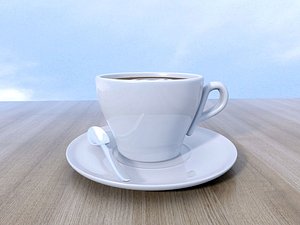 ordinary coffee cup 3d model
