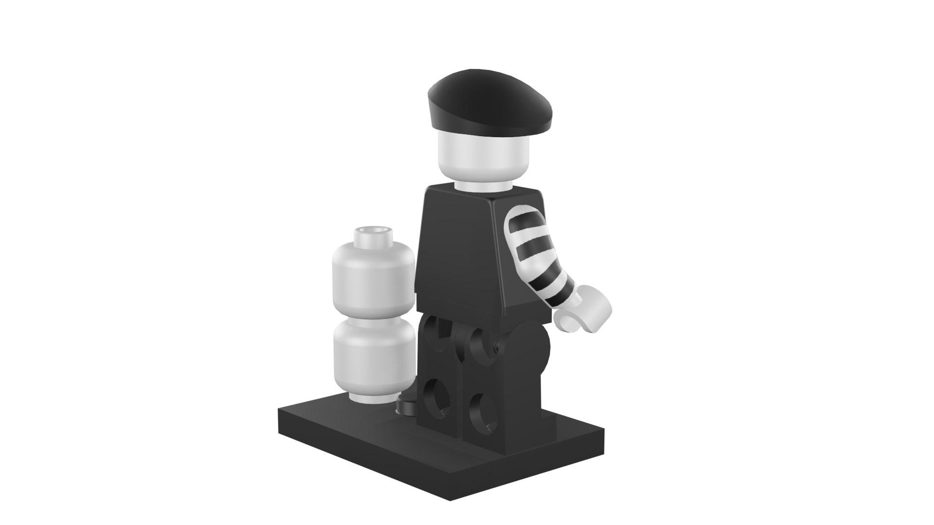 Lego Minifig - 8684-9 Mime 3D model https://p.turbosquid.com/ts-thumb/7P/tWx8HR/6S/v0181/png/1744827571/1920x1080/fit_q87/0729bf637d8136e73be509fc22721bdd69d9b4d3/v0181.jpg
