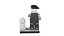 Lego Minifig - 8684-9 Mime
