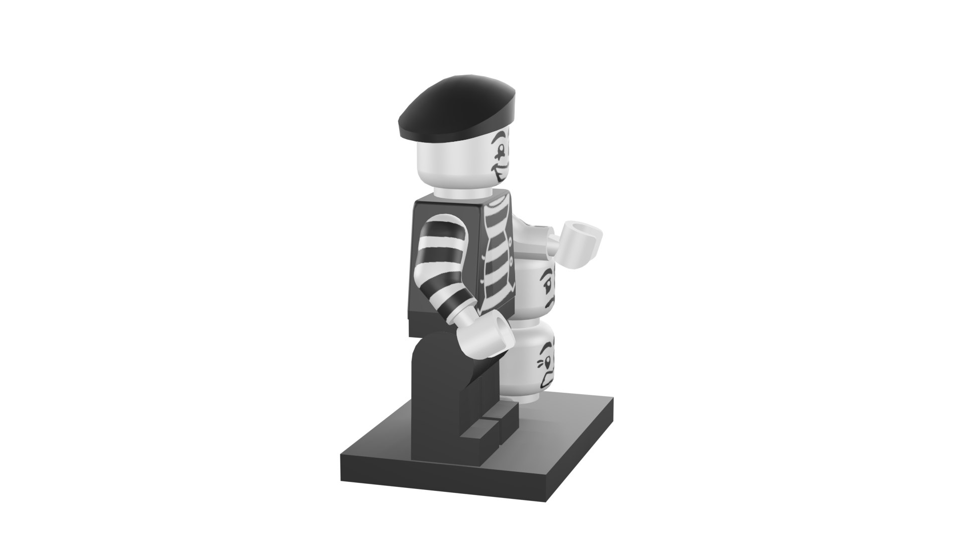 Lego Minifig - 8684-9 Mime 3D model https://p.turbosquid.com/ts-thumb/7P/tWx8HR/bI/v0097/png/1744827568/1920x1080/fit_q87/d5af44512209453af2933b59b1c2f1e7855b8456/v0097.jpg