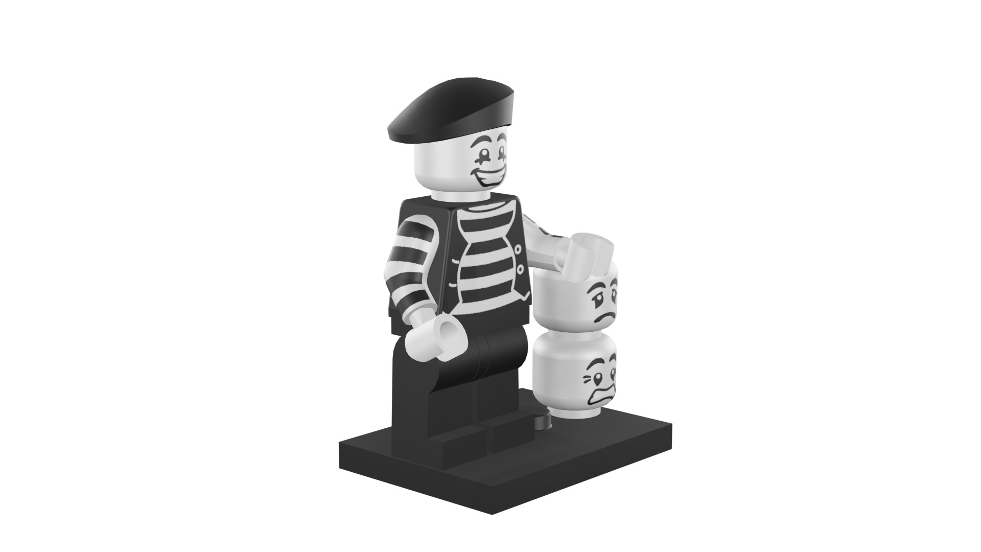 Lego Minifig - 8684-9 Mime 3D model https://p.turbosquid.com/ts-thumb/7P/tWx8HR/gM/v0061/png/1744827566/1920x1080/fit_q87/688cf986aafab344d4ea8b666d073580a780770e/v0061.jpg