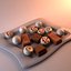 Chocolates de coleção de Natal