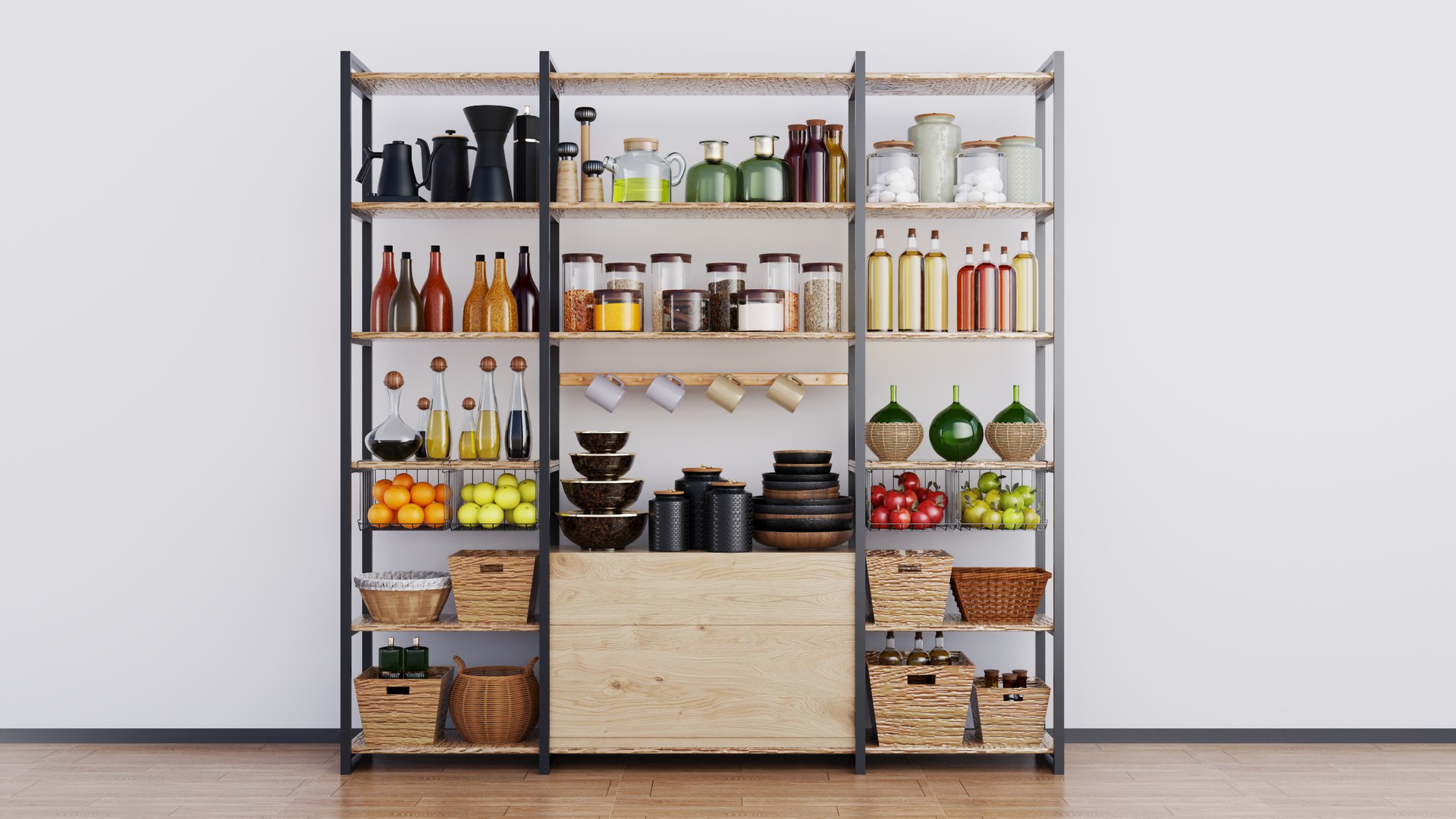 Storage Rack 3D Model - TurboSquid 2244855