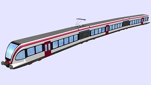 3D gtw 2-6, 2-8 passenger train class 646 model