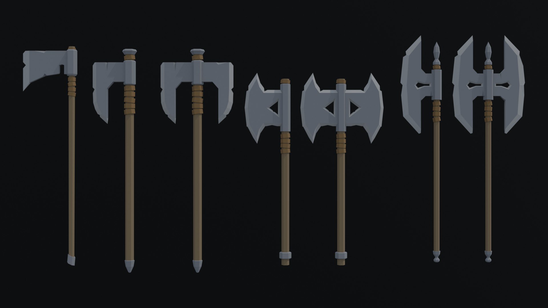 cartoon medieval weapons asset 3D https://p.turbosquid.com/ts-thumb/7Q/BVYnSd/xi/9/jpg/1705510903/1920x1080/fit_q87/a49639c278a2bcafafdd6bb9ca8e2ee412883b11/9.jpg