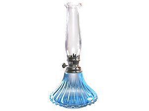 lightwave photorealistic oil lamp