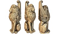Baluster 1 lion post stairs