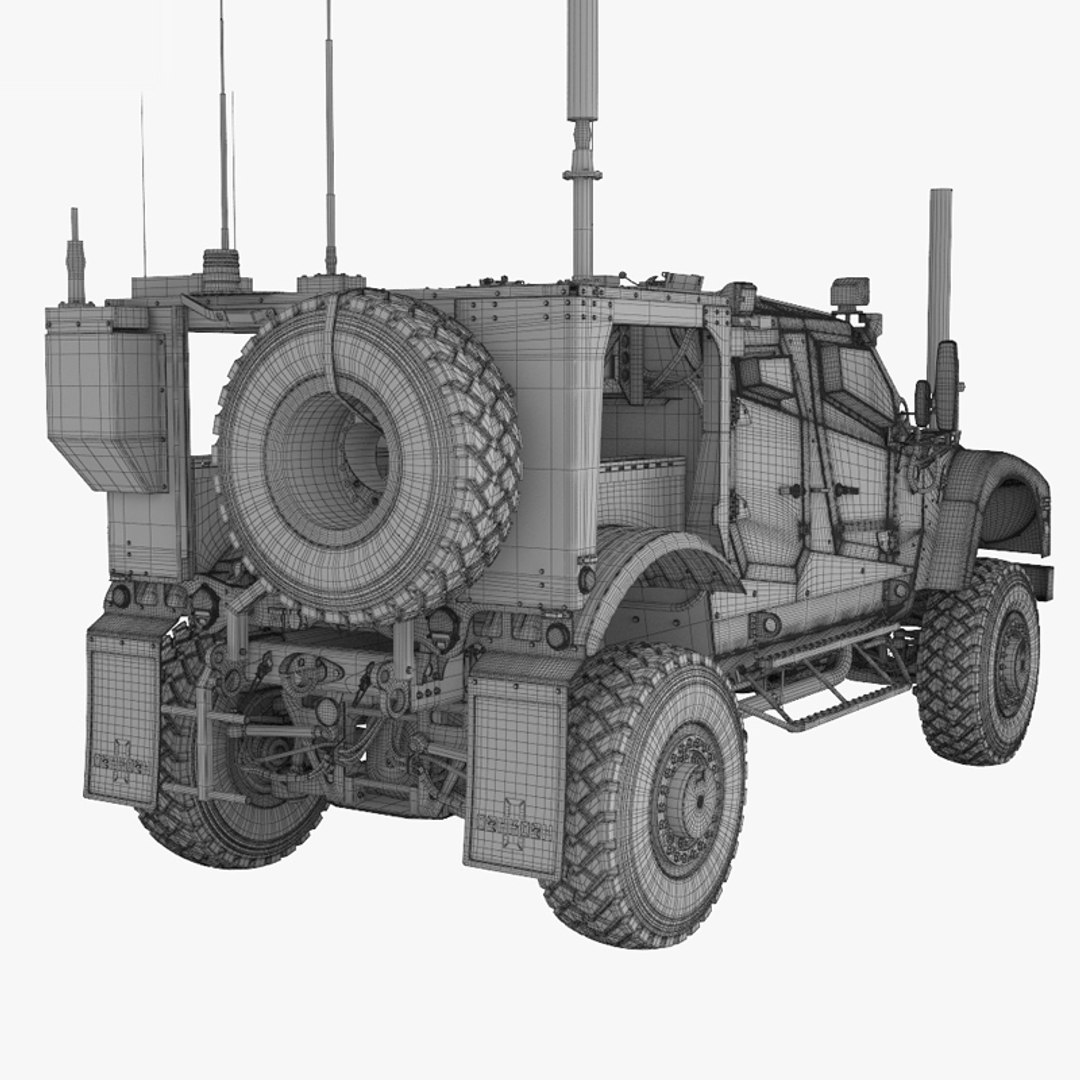 Oshkosh m-atv 3D model - TurboSquid 1637729