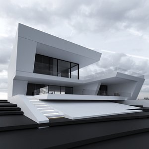 building villa 3D model