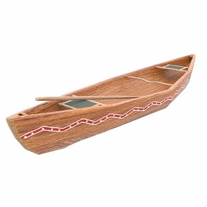 Canoe 3D model