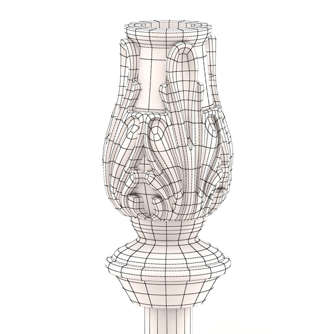 3d Forged Baluster Stairs
