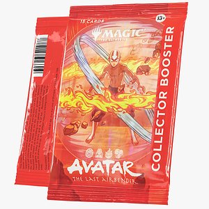 3D Magic The Gathering Avatar Collector Booster Pack