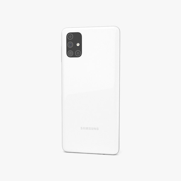 samsung m51 in white colour