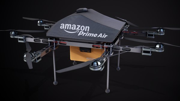 Amazon Prime Air Delivery Drone Rigged 3D 모델 - TurboSquid 1750492