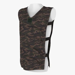 Military Short Shirt (Camouflage Design)