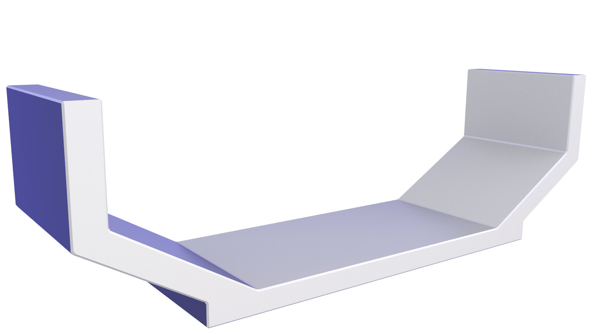 Concrete Drain Ditch 1 model - TurboSquid 2097040