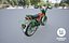 Moped Gameready Rigged