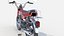 Moped Gameready Rigged