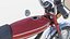 Moped Gameready Rigged