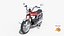 Moped Gameready Rigged