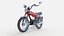 Moped Gameready Rigged