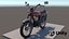 Moped Gameready Rigged