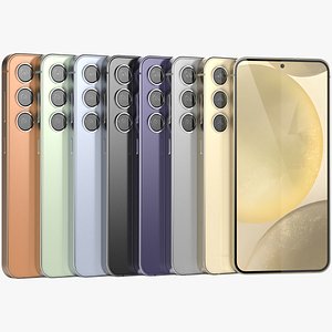 Samsung Galaxy S24 All Colors 3D model