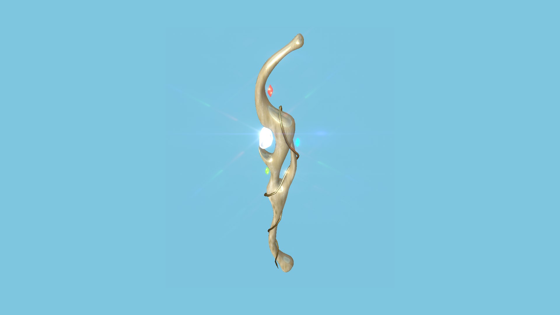 Fantasy Mage Staff 07 Elemental - Medieval Weapon 3D Model - TurboSquid ...